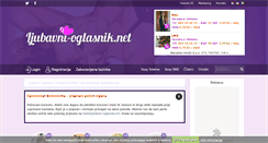 Desktop Screenshot of ljubavni-oglasnik.net