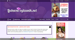 Desktop Screenshot of bih.ljubavni-oglasnik.net